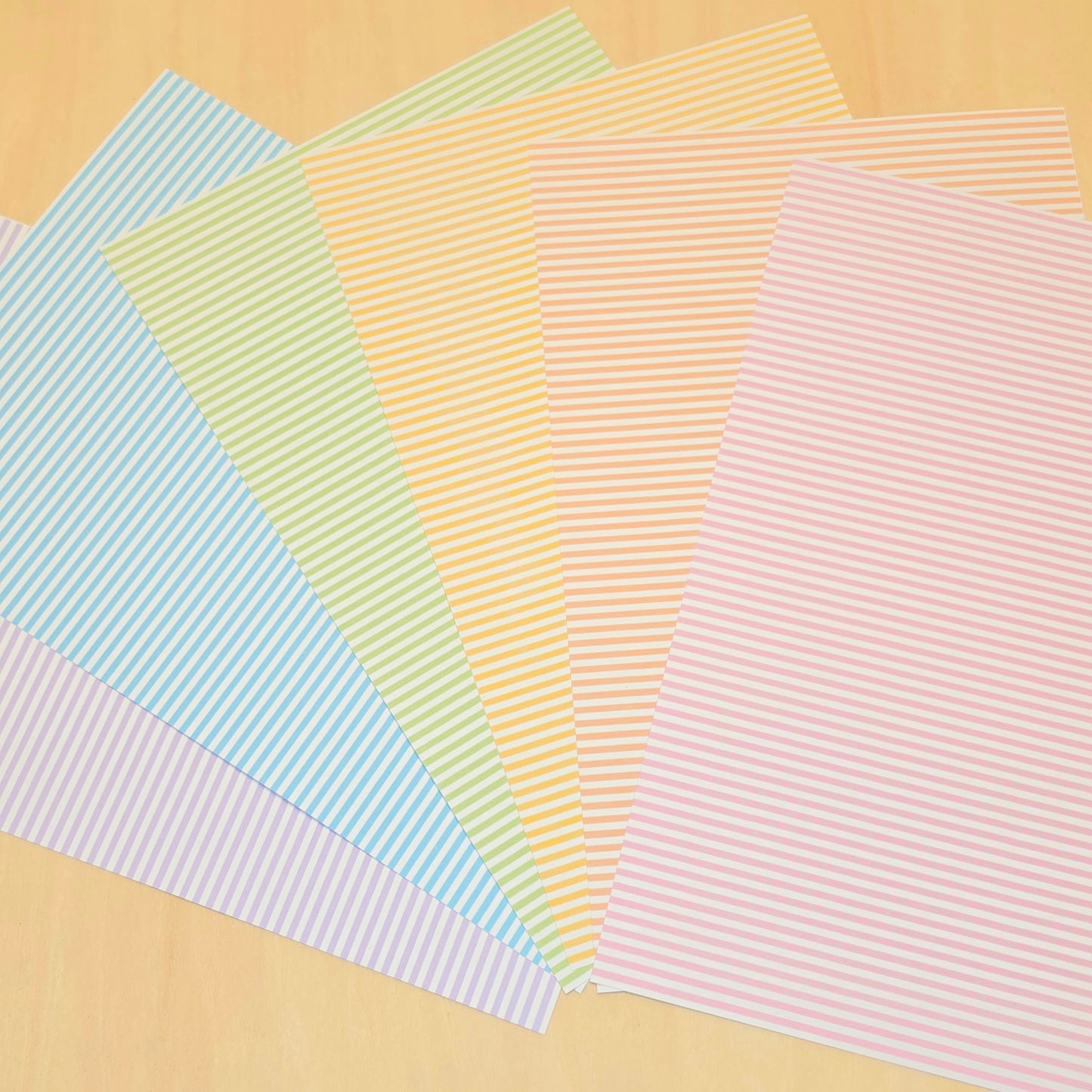 Vol.06. Stripes Collection Journal Paper (48 sheets)