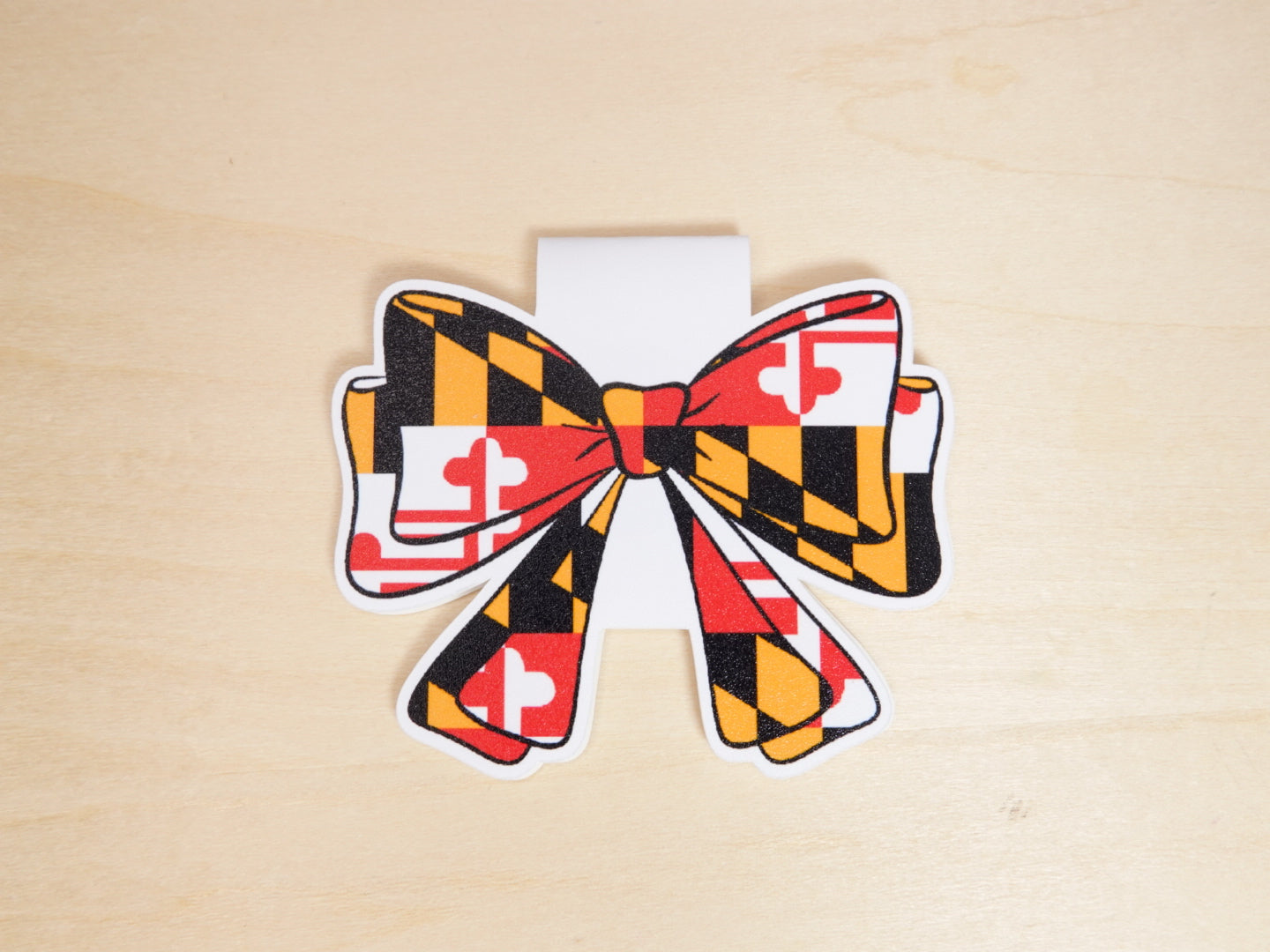 MBM009. Maryland Bow Magnetic Bookmark