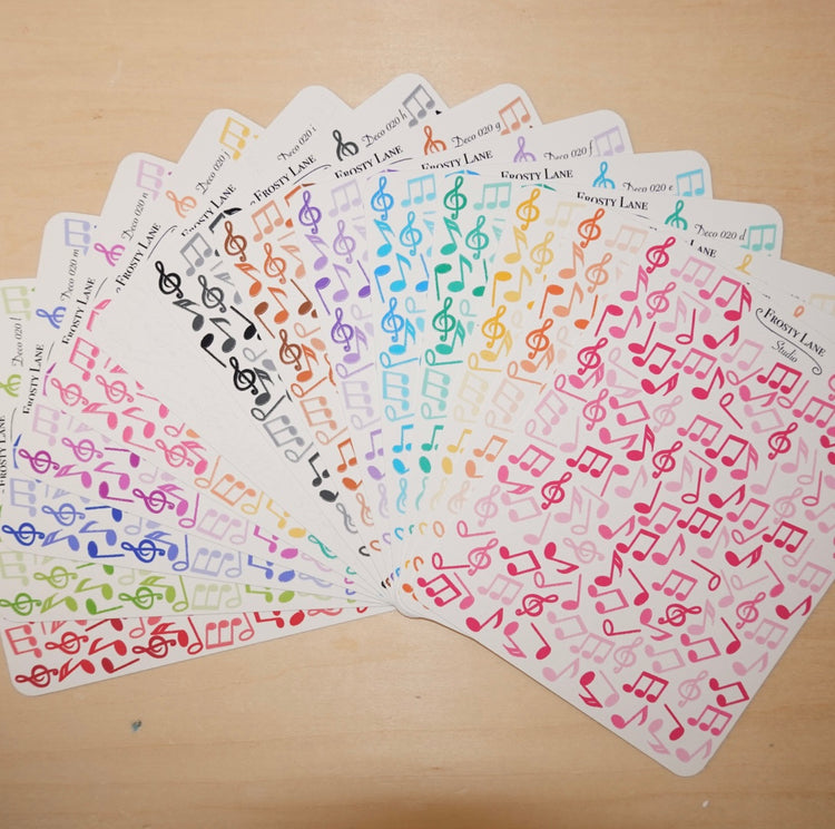 Music Notes Deco020