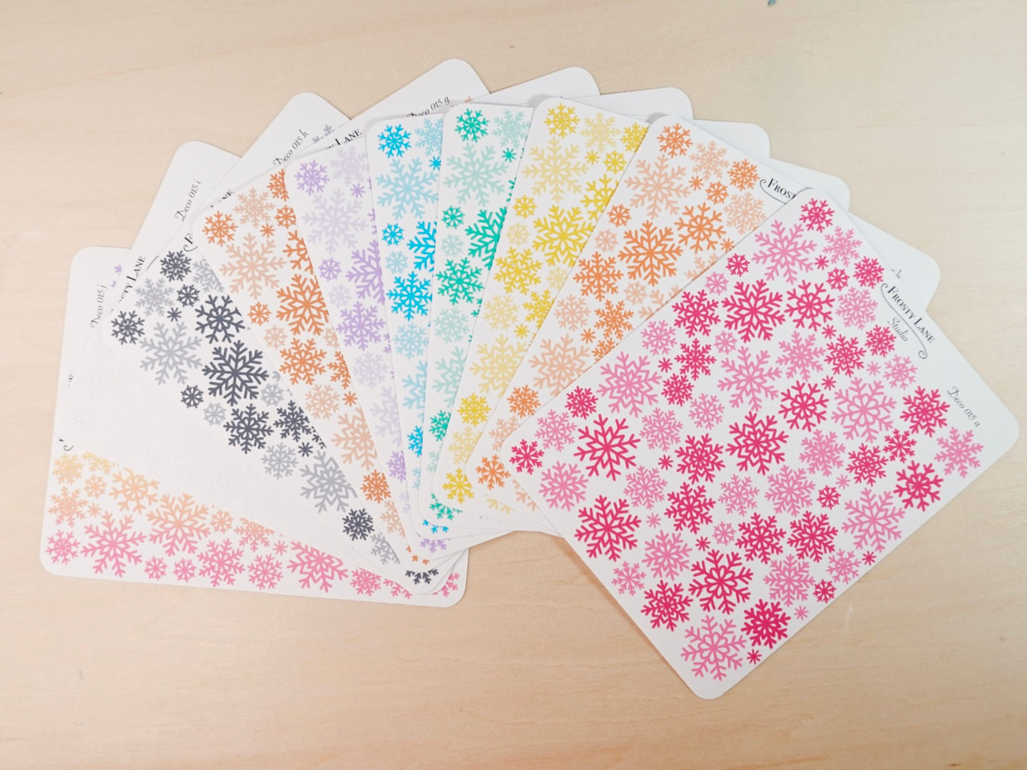 Snowflakes Deco015