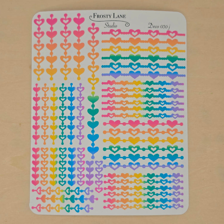 Heart Chain Deco030