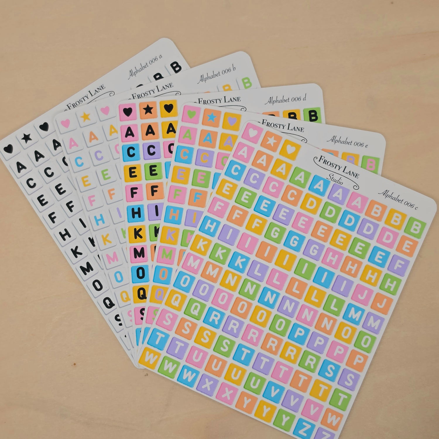 Alphabet Squares