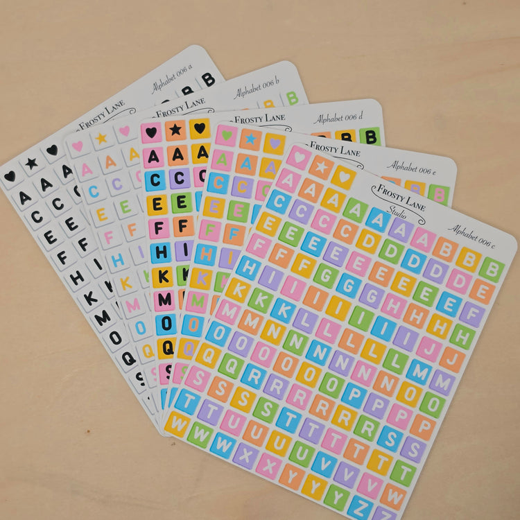 Alphabet Squares
