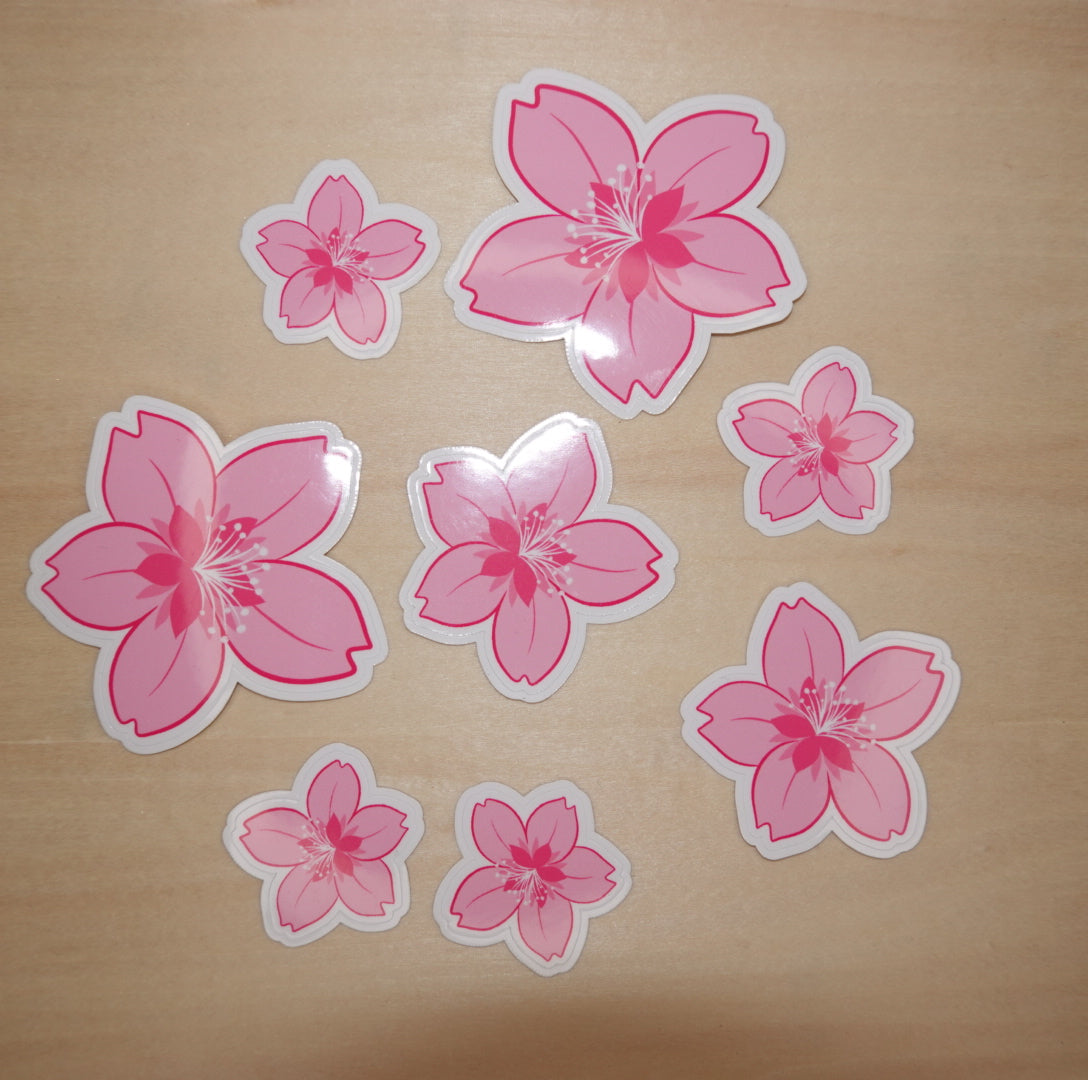 Cherry Blossom Die Cut (various sizes | quantity 8)