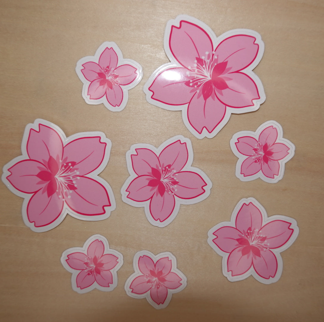 Cherry Blossom Die Cut (various sizes | quantity 8)