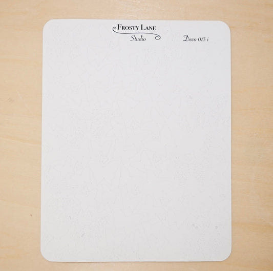 Deco013.i. White Butterfly Sticker Sheet