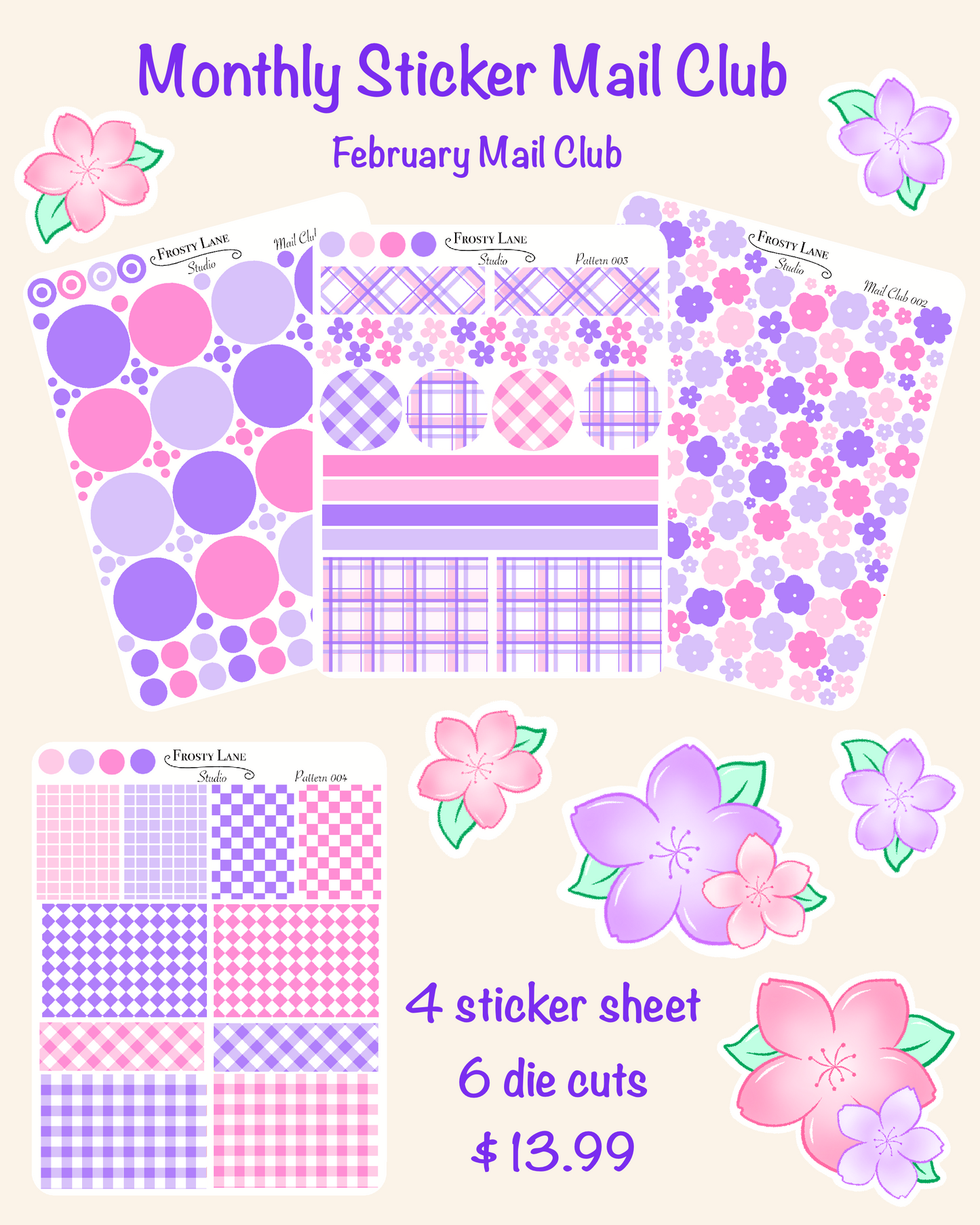 Deco Sticker Mail Club