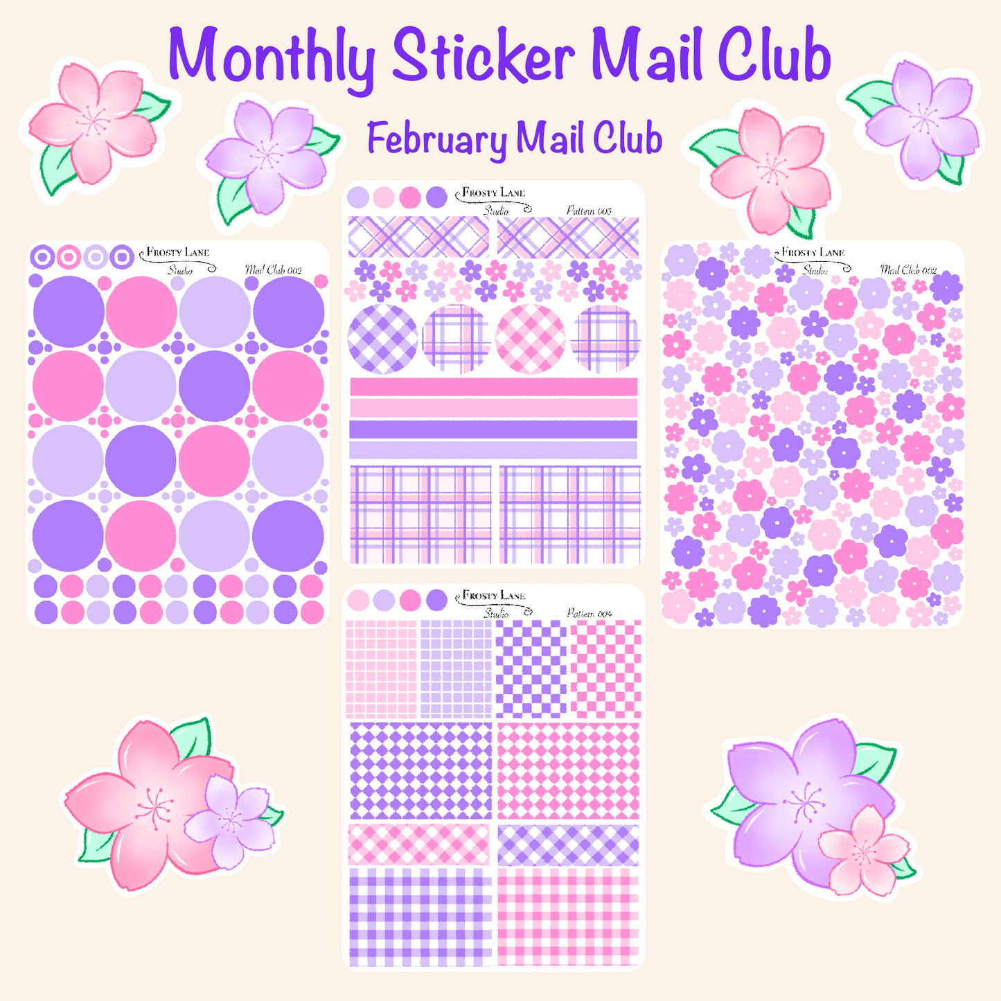 Deco Sticker Mail Club
