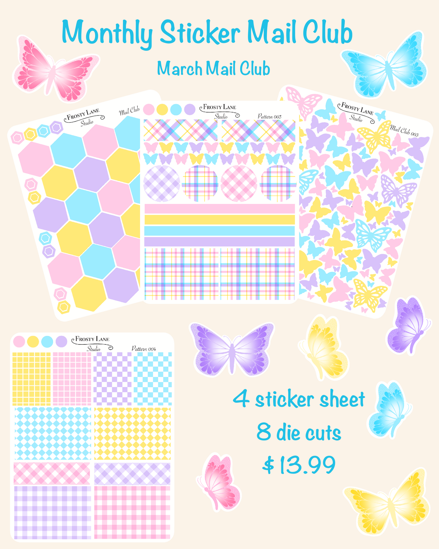 Deco Sticker Mail Club