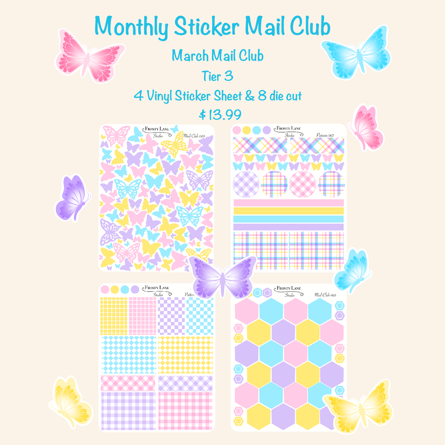 Tier 3 March Mail Club One Time Purchase
