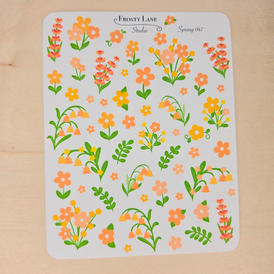 Spring47. Orange Spring Blossoms