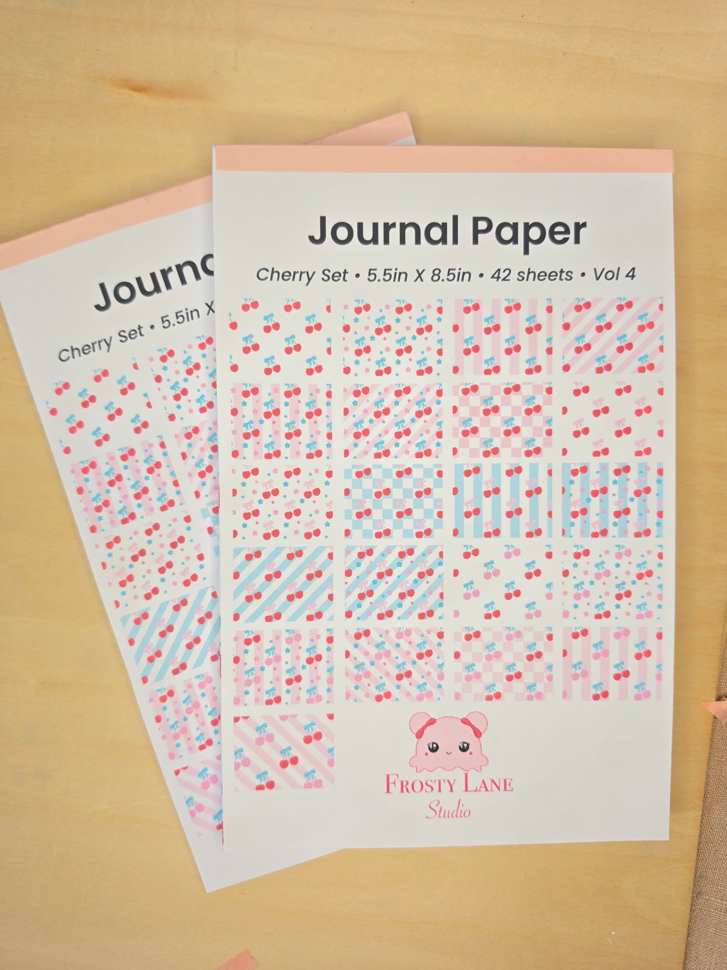 Vol.04. Cherry Collection Journal Paper (42 sheets)