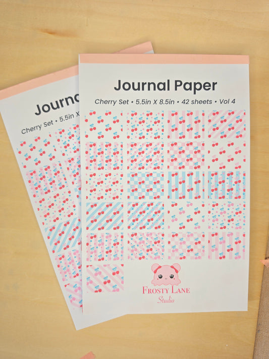 Vol.04. Cherry Collection Journal Paper (42 sheets)