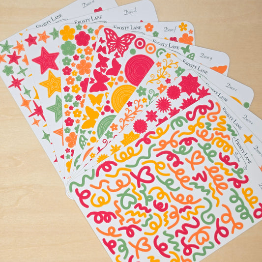 Fall Deco Stickers (Limited Edition)