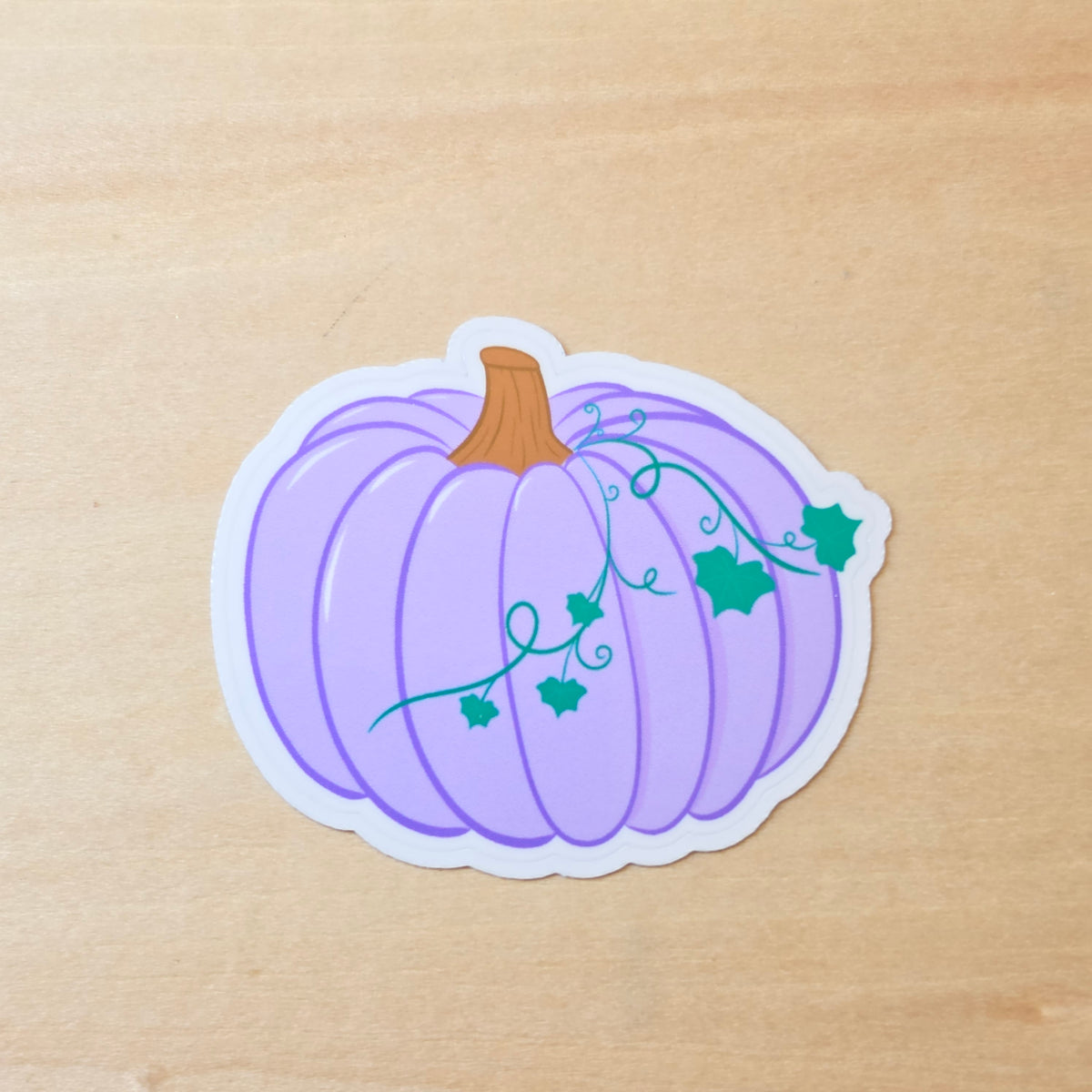 Purple Pumpkins Stickers
