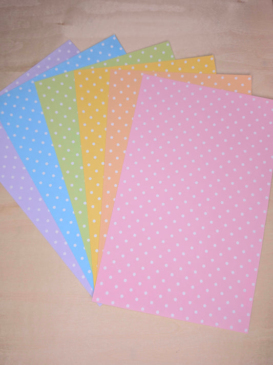 Vol. 6. Polka Dots Journal Sticker Paper