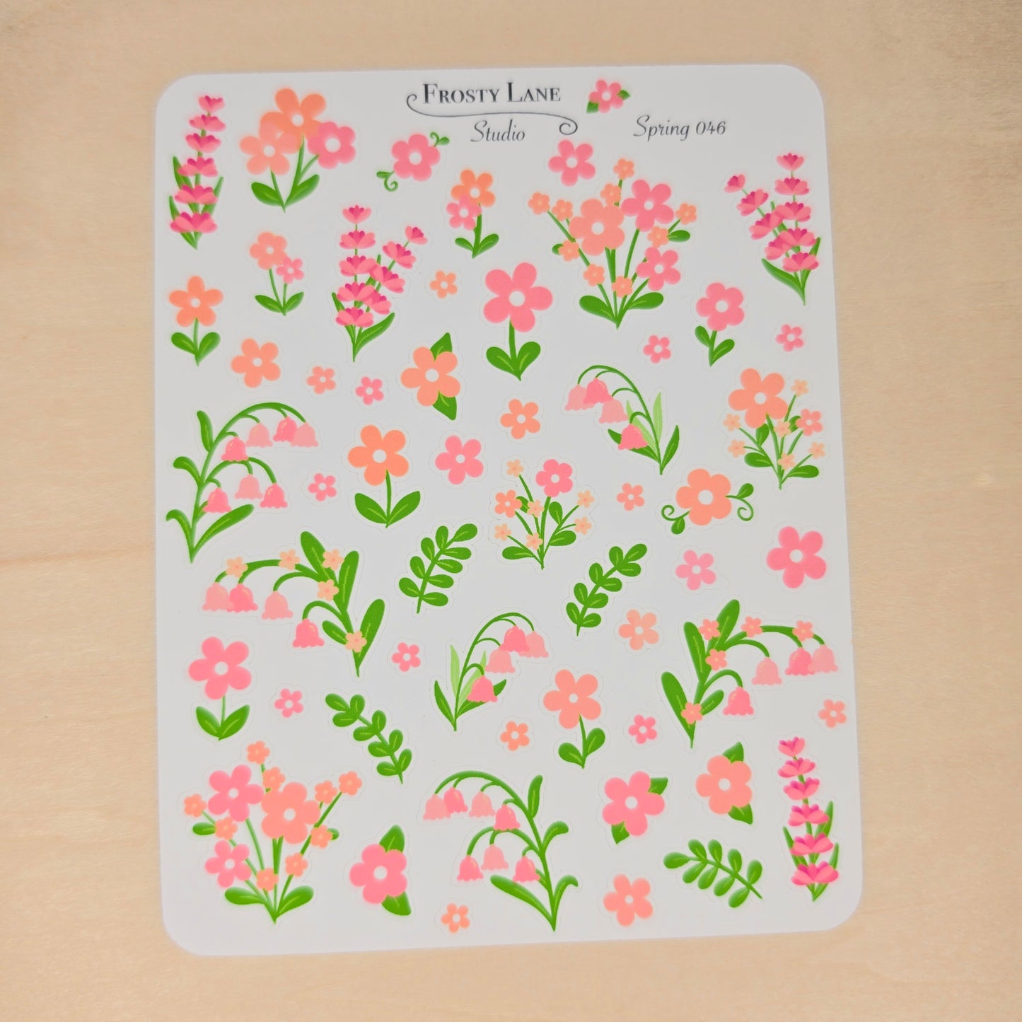 Spring46. Peachy Pink Spring Blossoms