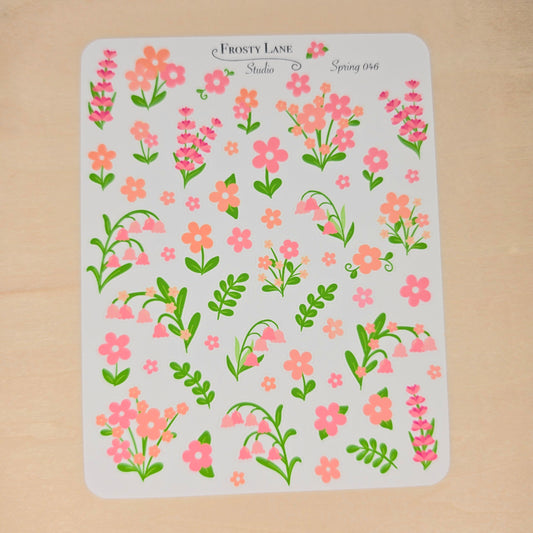 Spring46. Peachy Pink Spring Blossoms