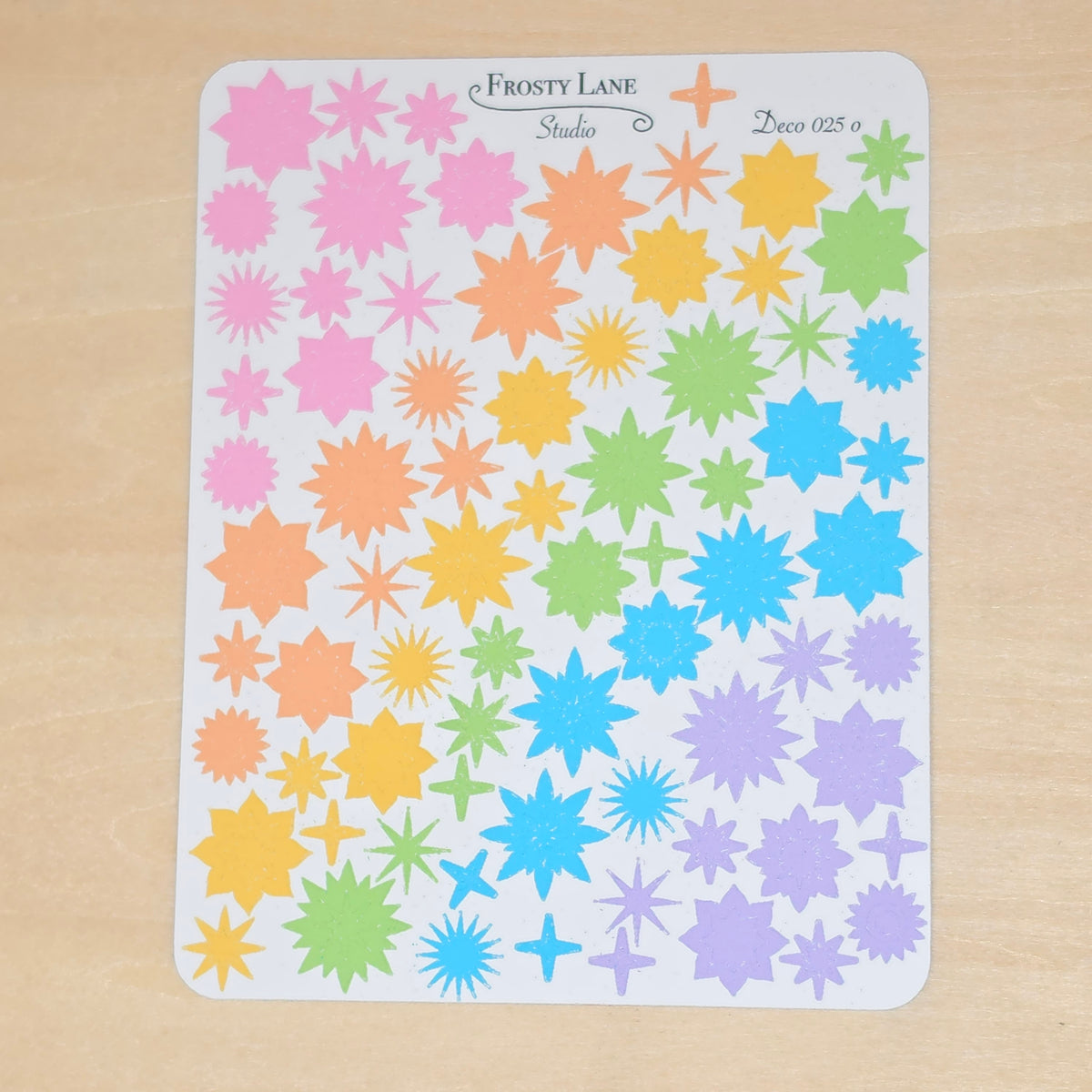 Pastel Deco Sticker