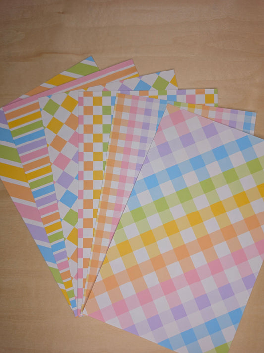 Vol. 1. Rainbow Pack Journal Sticker Paper