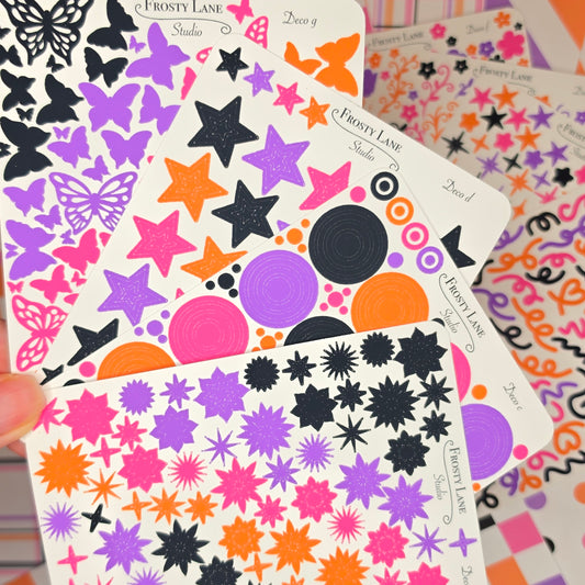 Halloween Deco Stickers (Limited Edition)