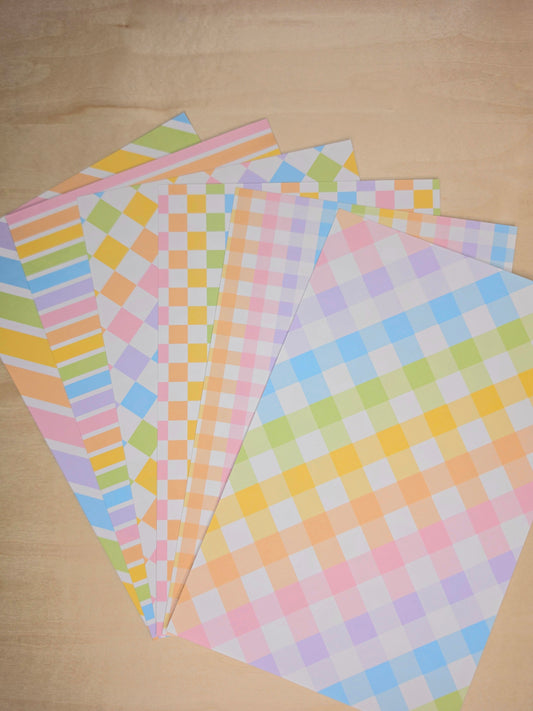 Vol. 1. Rainbow Pack Journal Sticker Paper