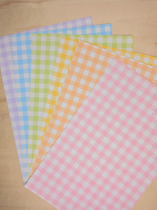 Vol. 2. Classic Gingham Journal Sticker Paper