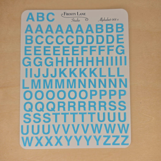 Alphabet 001.x. pastel blue