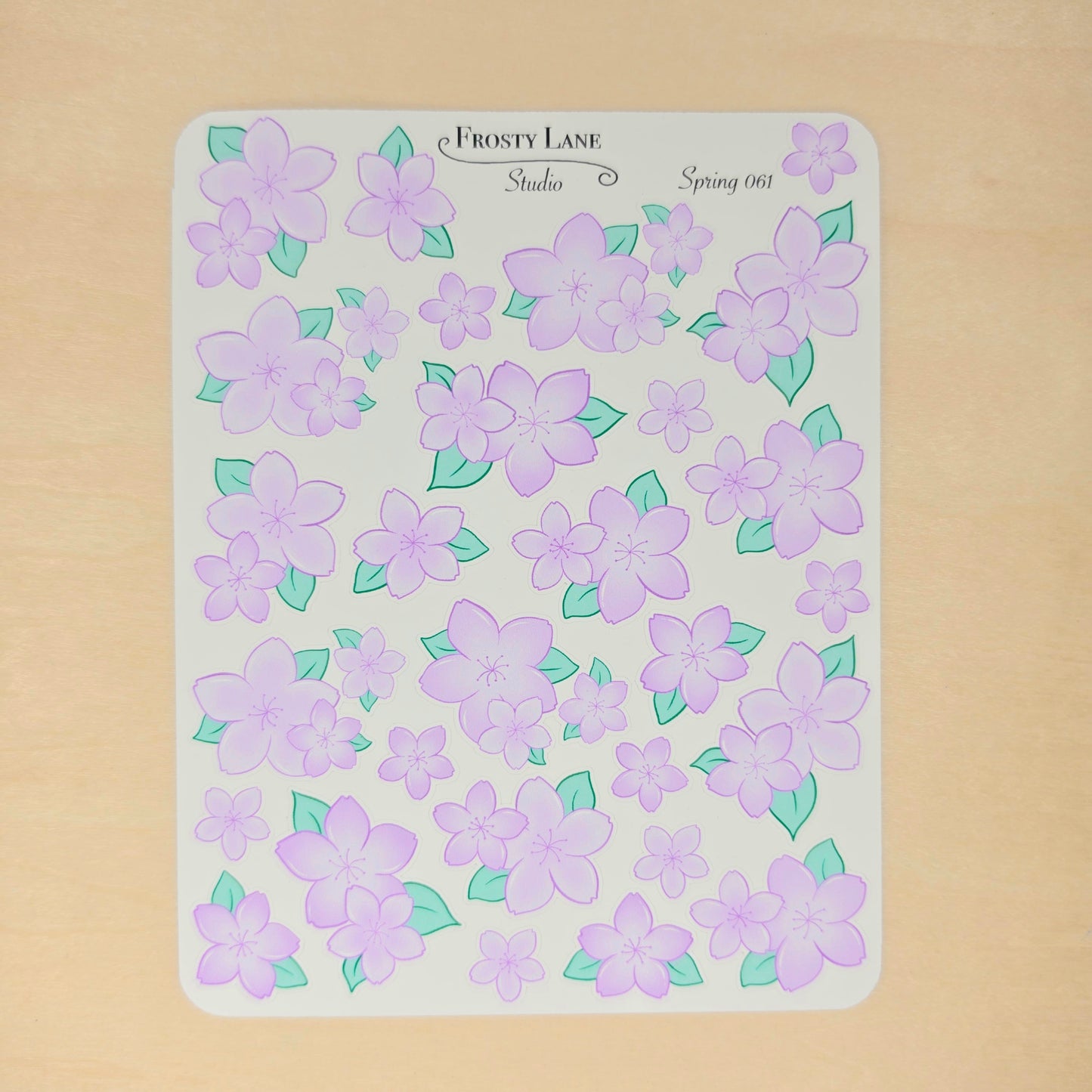Spring61. Purple Blossoms
