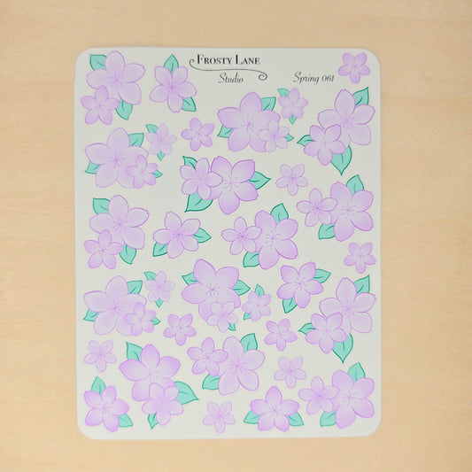 Spring61. Purple Blossoms