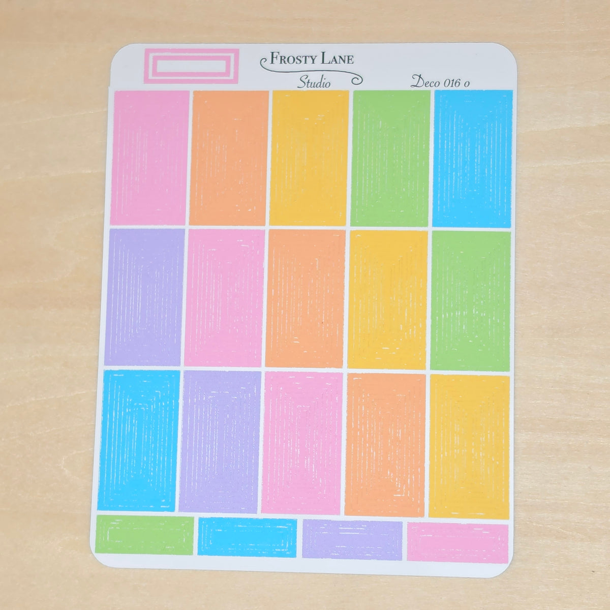 Pastel Deco Sticker