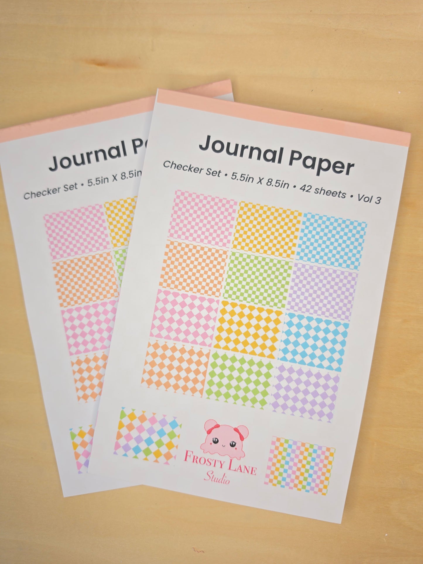 Vol.03. Checker Collection Journal Paper (42 sheets)
