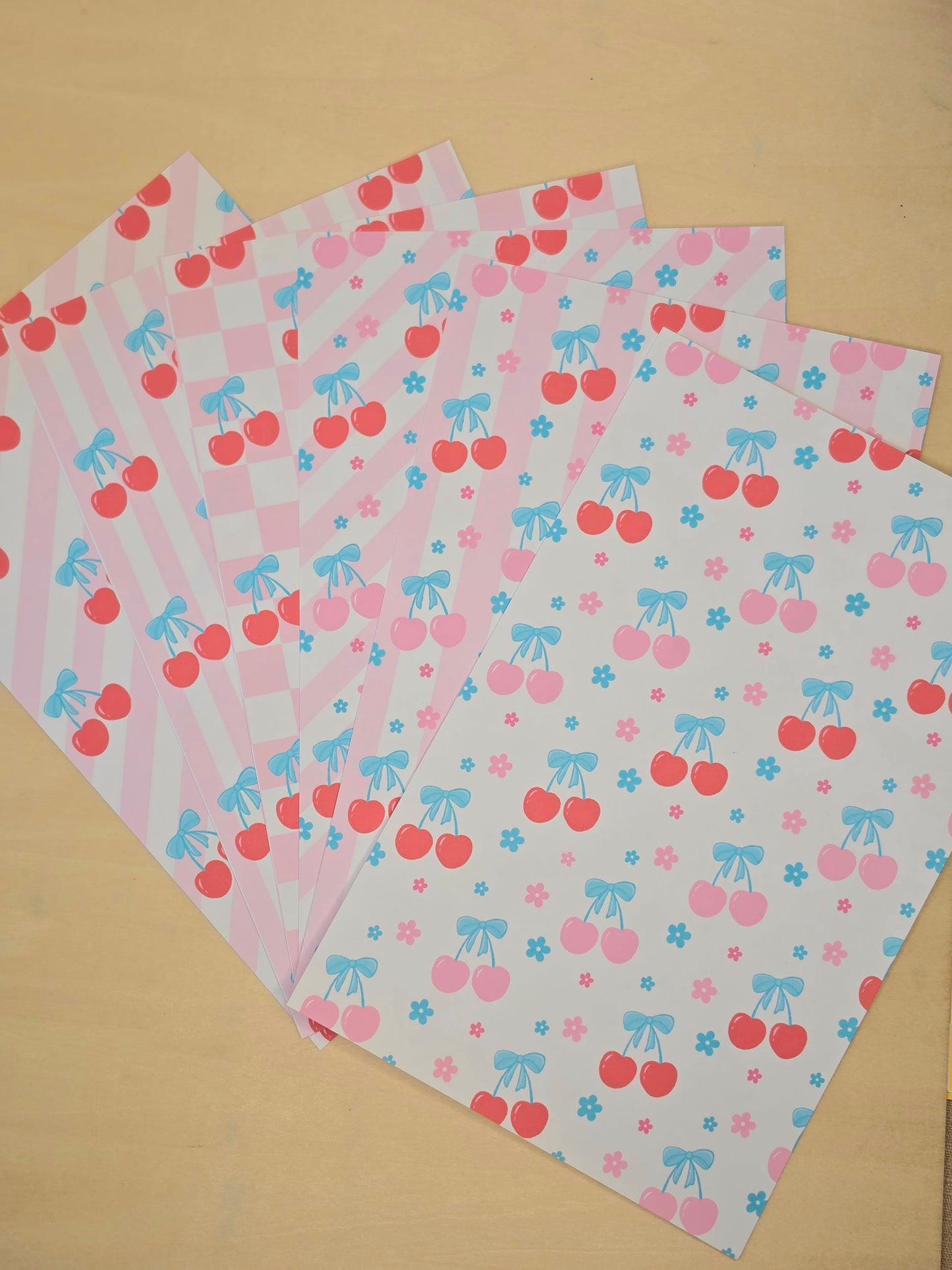 Vol. 9. Cherry Pink Journal Sticker Paper
