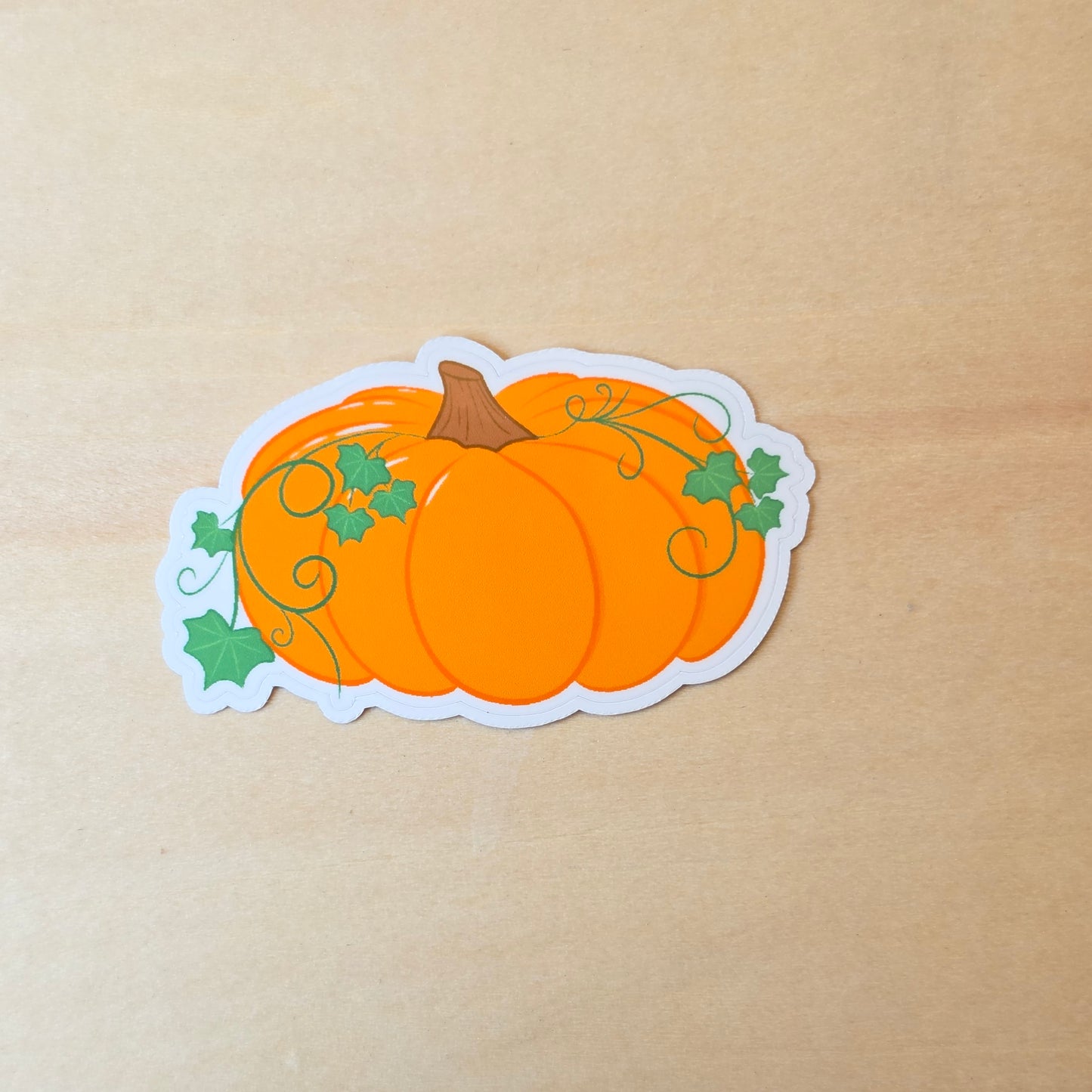 Orange Pumpkins Stickers