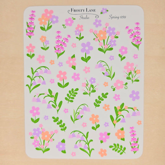 Spring50. Fuchsia Spring Blossoms