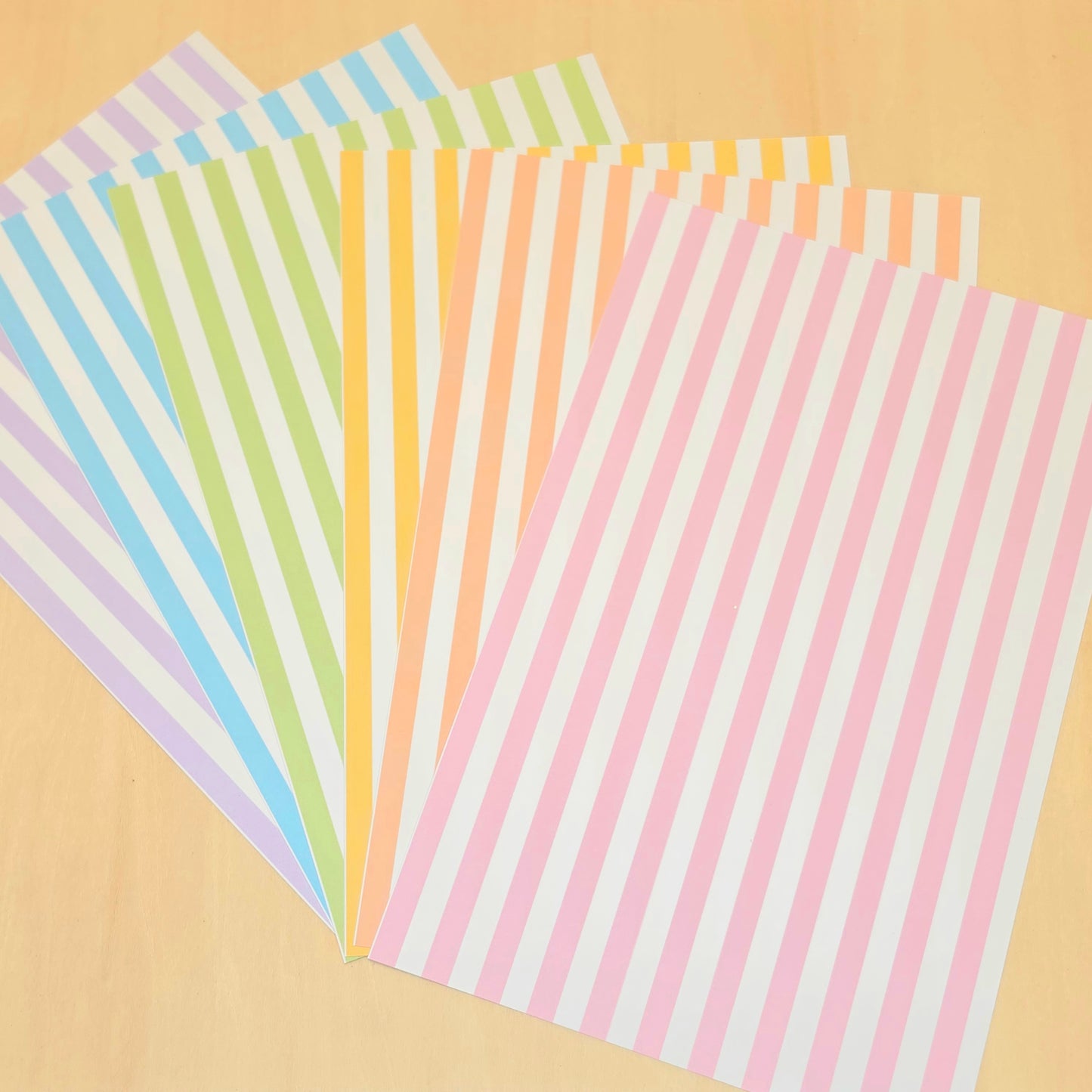 Vol.06. Stripes Collection Journal Paper (48 sheets)
